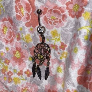 Dreamcatcher belly ring